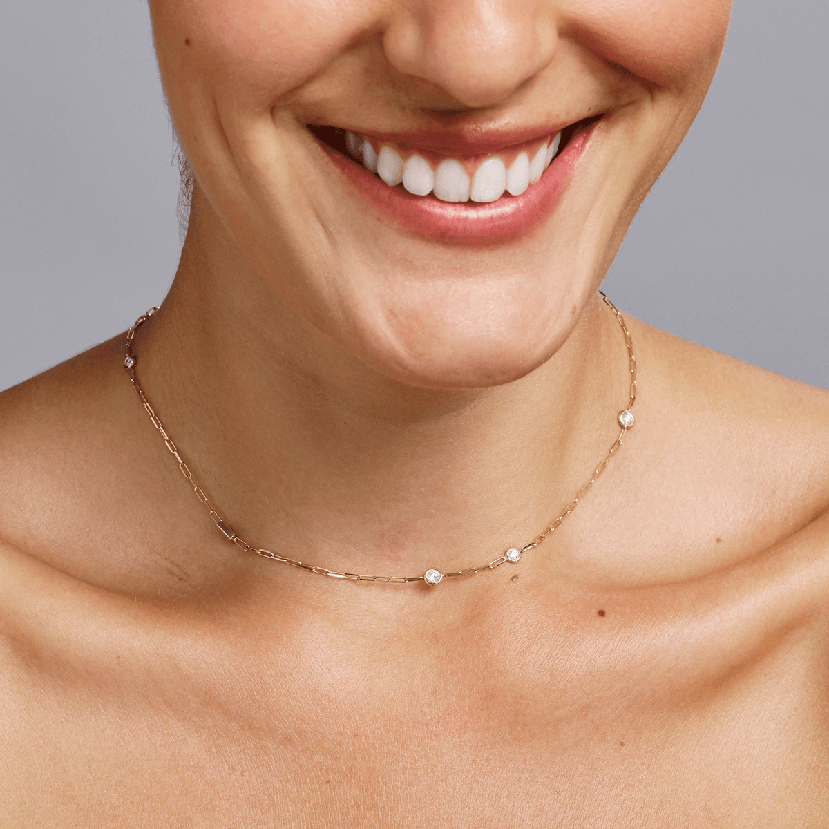 BAGEL & BAGUTTE NECKLACE