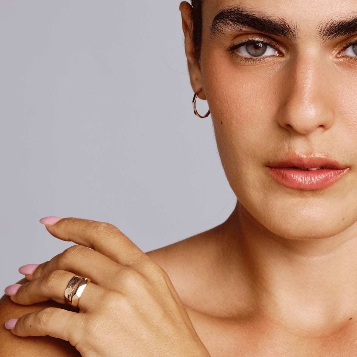 BOLD FACETE RING