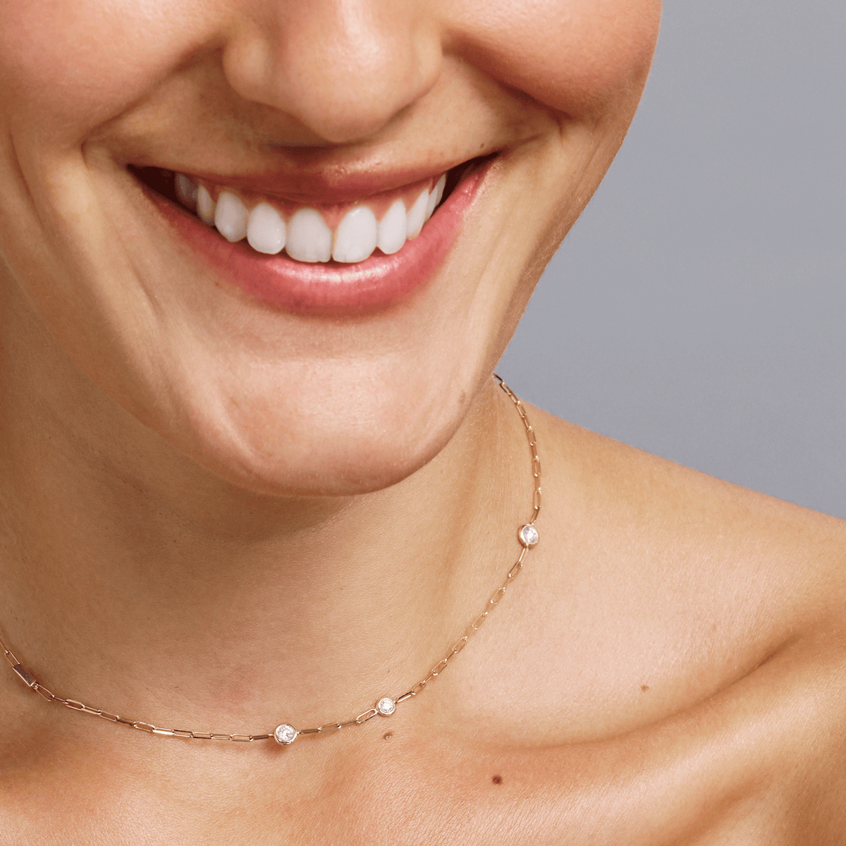 BAGEL & BAGUTTE NECKLACE