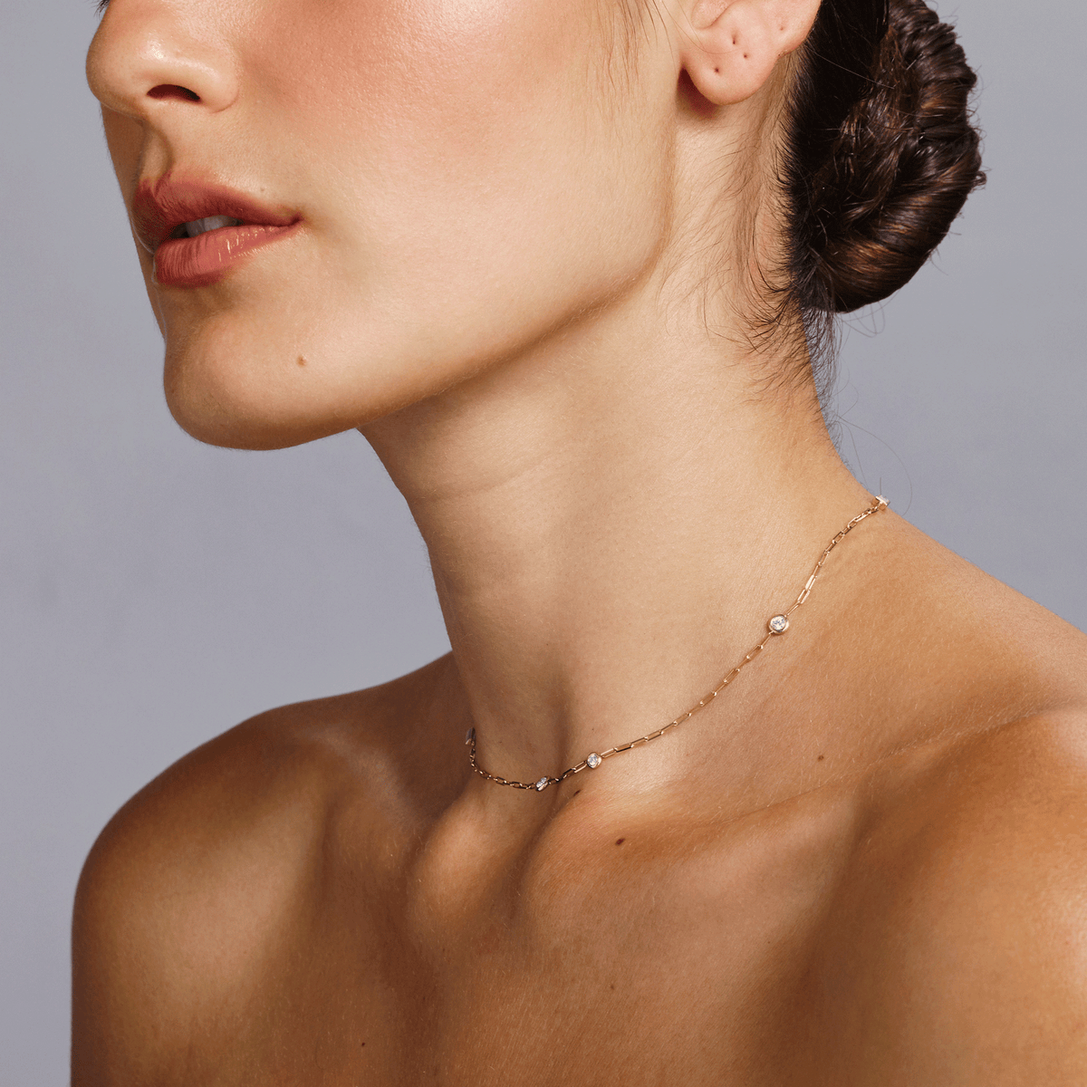 BAGEL & BAGUTTE NECKLACE