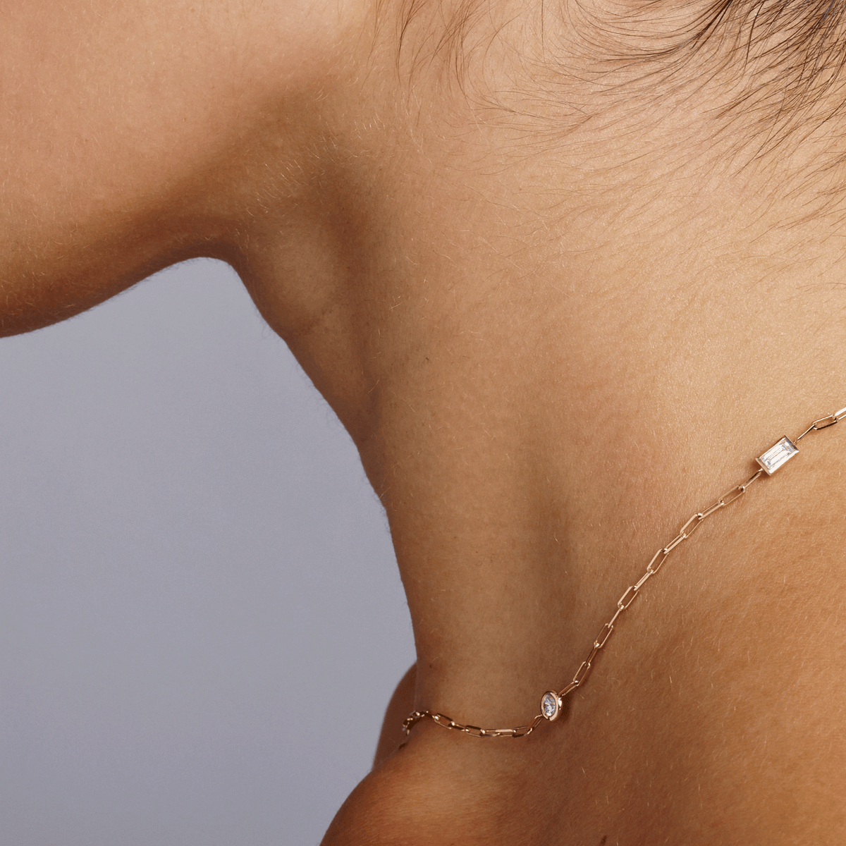 BAGEL & BAGUTTE NECKLACE